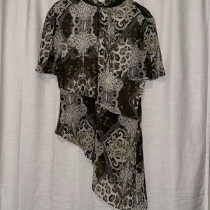 ❤️NEW YORK & CO HIGH-LO SILKY SHIRT❤️